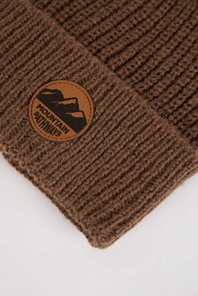 DeFacto Men's Woven Label Beret U9173Az23Wn