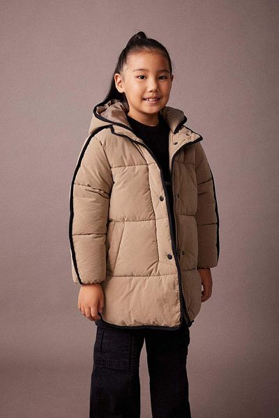 DeFacto Girls' Water Repellent Hooded down Coat A0895A823Au