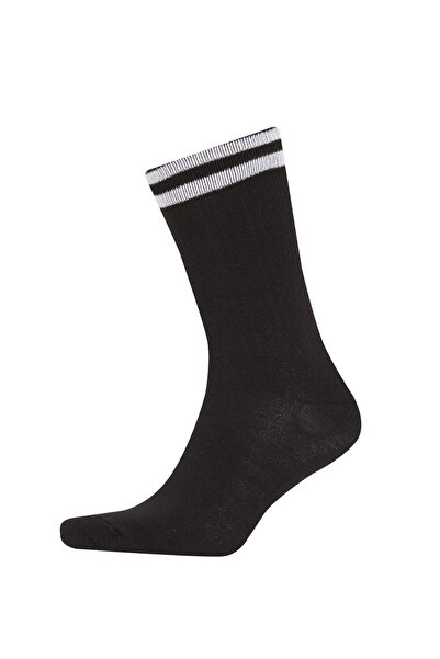 DeFacto Мъжки безшевни дълги чорапи от бамбук, 2 чифта A6066AXNS