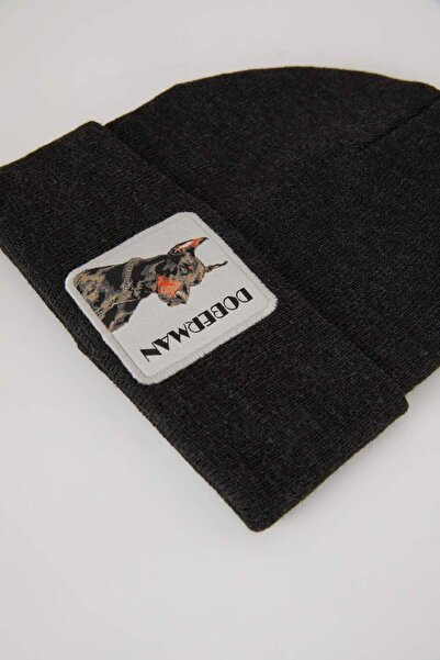 DeFacto Erkek Dokuma Etiketli Bere R7041AZ23WN