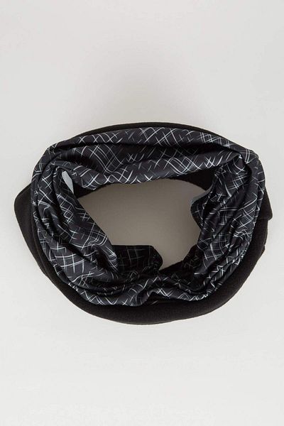 DeFacto Men's Patterned Fleece Scarf A9761Ax23Wn