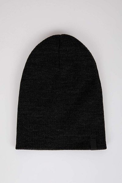 DeFacto Men's Basic Plain Knitwear Beanie R6055Az23Wn