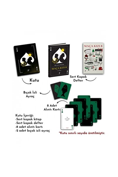 Artemis Yayınları Maça Kızı 8 - 2. Kitap (Kutulu)