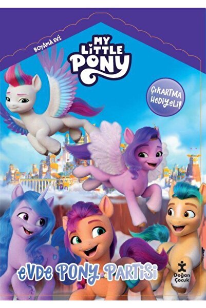 Doğan Egmont Yayıncılık My Little Pony Boyama Evi Evde Pony Partisi