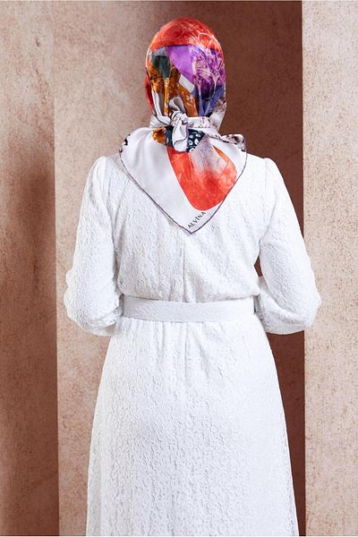 Alvina Alvina Silk Scarf 49940 - Comfortable and Fashionable