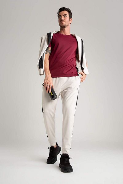 DeFacto DeFactoFit Sportsman Slim Jogger Pantaloni de sport Standard Fit Standard Leg Skuba Diver Fabric X9125AZ23AU