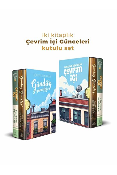 Ephesus Yayınları Çevrim İçi Günceleri İki Kitaplık Kutulu Set