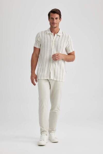 DeFacto Cotton Tight Leg - Lace-Up Waist Jogger Pants Z6475Az23Au