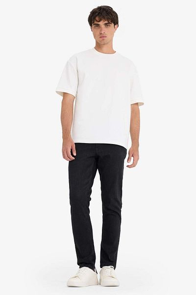 DeFacto Pedro Slim Fit Slim Fit Normale Taille Schmale Bein Jeans R8788AZ23AU