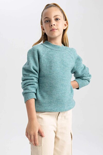 DeFacto Lányoknak készült Crew nyakú pulóver A2294A823WN