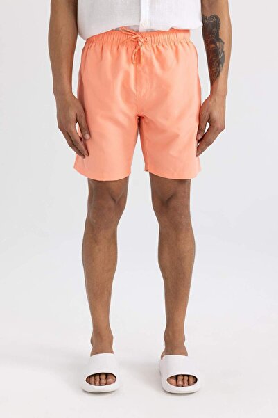 DeFacto Regular Fit Diz Üstü Deniz Şortu N0132AZ23HS