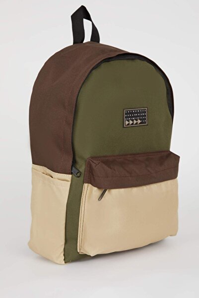 DeFacto Ανδρικό υδατοαπωθητικό υφασμάτινο σακίδιο πλάτης A9888AXNS