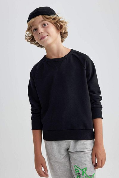 DeFacto Boy's Crew Neck Sweatshirt A9391A823Au