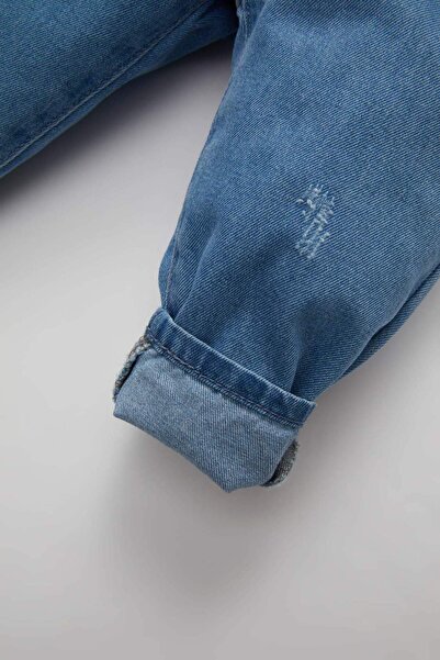 DeFacto Baby Girl Regular Fit Jean Trousers
