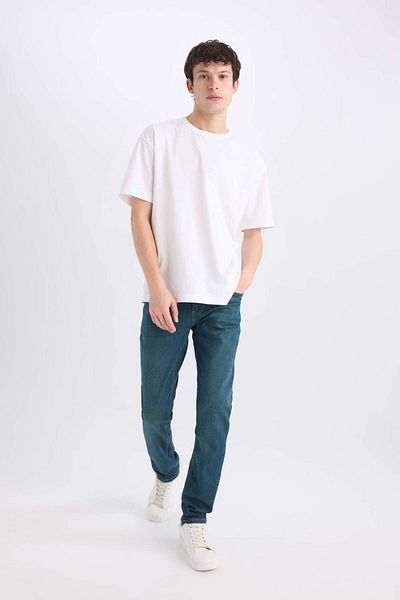 DeFacto Pantaloni de jeans Pedro Slim Fit Slim Fit Talie normală Picior slab