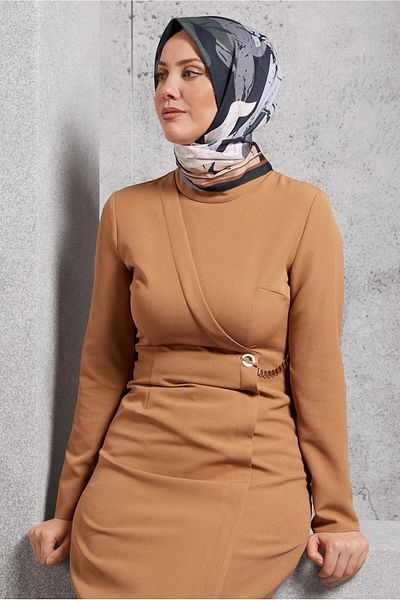 Alvina Alvina Patterned Scarf 8506