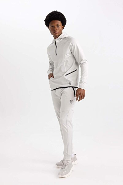 DeFacto Flexible Leg Fit Slim Jogger Sweatpants - Double Pocket, Skuba Diving Fabric A6965ax23au