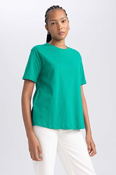 DeFacto Regular Fit Kısa Kollu Tişört B0642AXNS