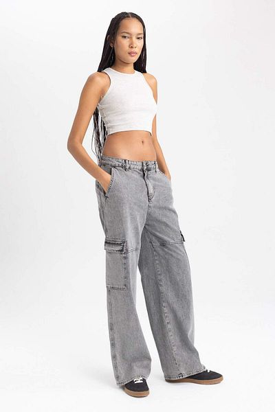 DeFacto Tricou ajustat cu gât cu Halter B0658AXNS