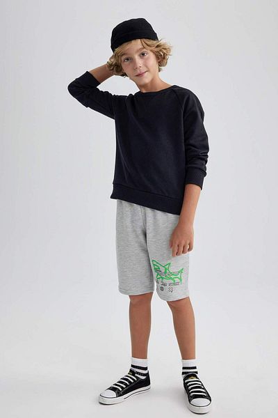 DeFacto Boy's Crew Neck Sweatshirt A9391A823Au