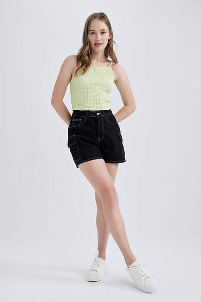 DeFacto Tricou cu umeraș înfășurat Coool B1281ax23hs