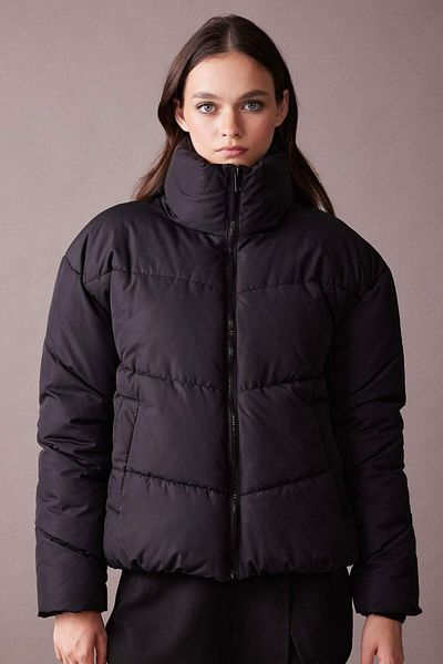 DeFacto Relax Fit Stand Collar Αδιάβροχο Puffer Jacket - A3631ax23wn