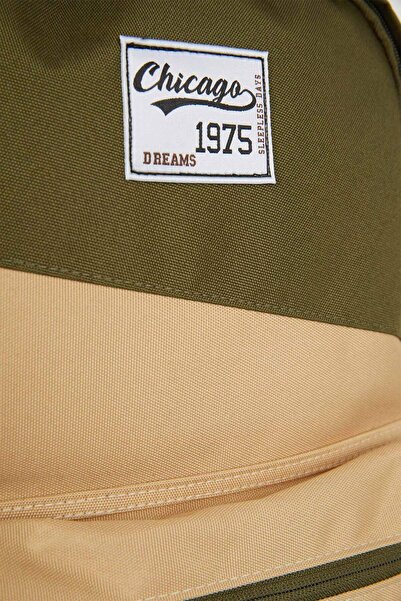 DeFacto Unisex Αδιάβροχο Υφασμάτινο Σχολικό Σακίδιο Πλάτης A9333AXNS