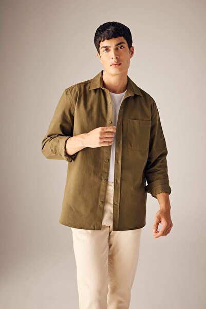 DeFacto Regular Fit Uzun Kollu Gömlek A5587ax23au