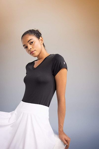 DeFacto DeFactoFit Standard Fit V-neck Sport Short Sleeve T-Shirt A7066AX23HS