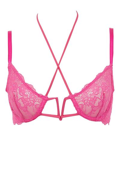 DeFacto Fall in Love Lace Detailed Cupless Underwire Bra A2917Ax23Hs