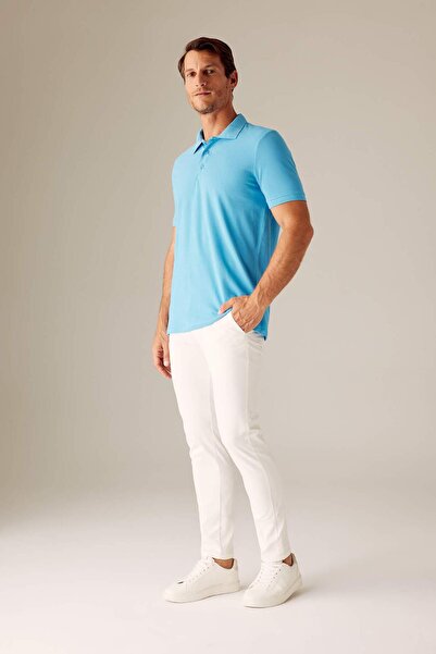 DeFacto Μπλουζάκι με κοντό μανίκι 100% βαμβακερό Polo Basic M7676AZ23SP