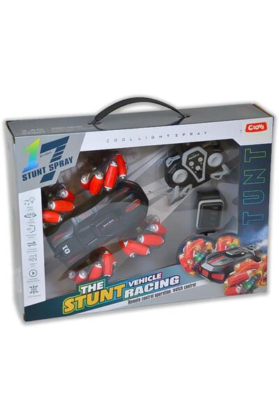 CToys 360 Derece Dönen Şarjlı Uzaktan Kumandalı Saatli Araç Kırmızı G132A