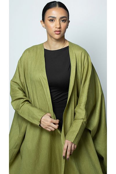 outline Earth Abaya is environmentally friendly.