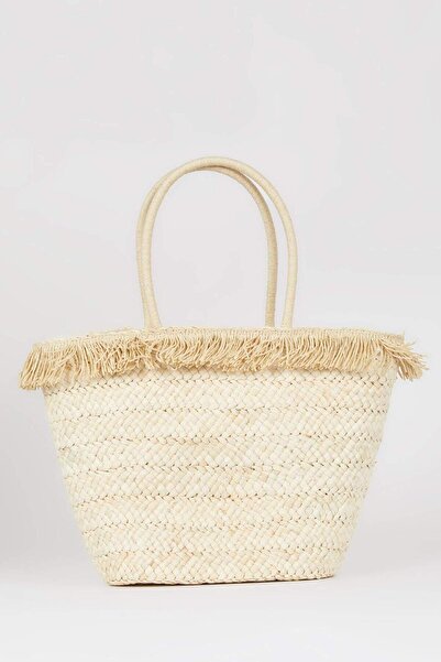 DeFacto Дамска плетена плажна чанта Z2578AZNS