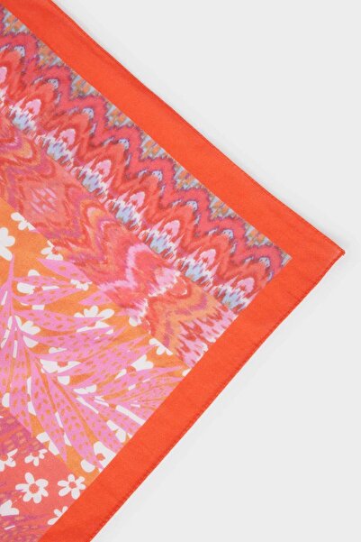 DeFacto Women's Floral Patterned Scarf A0824Ax23Sm