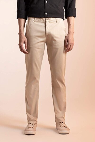 DeFacto Slim Fit Chino Canvas Pants X8022az23sp