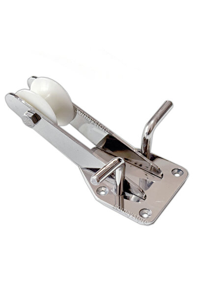 SomayStore Tekne Burun Baş Makarası Koç Boynuzlu Paslanmaz 70x150mm