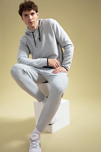 DeFacto Спортивні штани Slim Fit Jogger - на резинці, з кишенями, прямим кроєм S3309az23sp