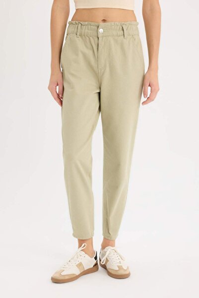 DeFacto Baggy Gabardin %100 Pamuk Pantolon S2790az23sm
