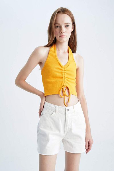 DeFacto Coool Fitted Ribbed Camisole Undershirt Y7382Az22Hs