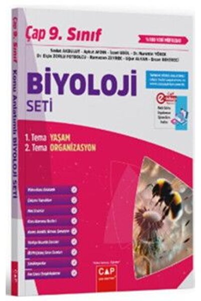 Çap Yayınları 9. Sınıf Biyoloji Seti