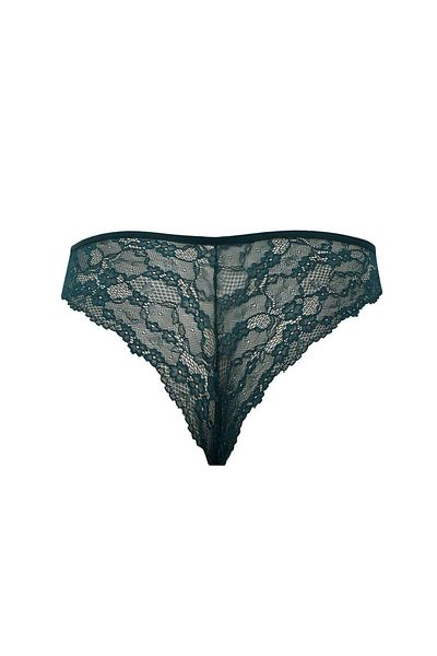DeFacto Fall in Love Lace Brazilian Panties T3197Az21Au