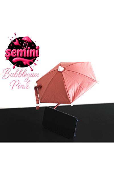 Tasarım Şemini Telefon Şemsiyesi - Bubblegum Pink