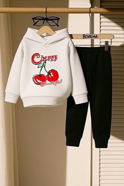 DM DOLCE MORE CHERY ПЕЧАТЕН 3-ЧАСТЕН ДЕТСКИ СПОРТЕН КОМПЛЕКТ