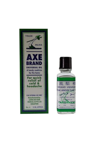 Axe Brand Universal Oil 10ml – Fast Relief for Aches, Cold, Headache & Travel