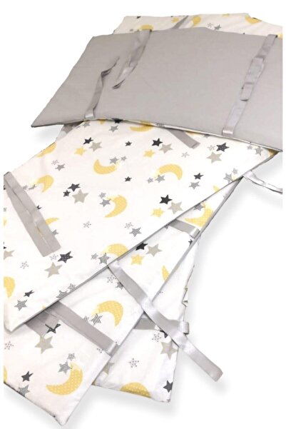 Bebek Özel حماية جانبية لسرير الأطفال مقاس 50 × 90 جانب الأم (4 قطع) باللون ا...