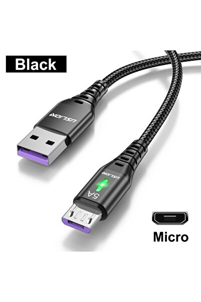 Choice كابل مايكرو يو إس إل آي إن 5 أمبير للشحن السريع من ميكرو يو إس بي بطول...