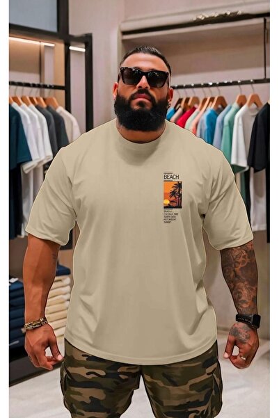 DM DOLCE MORE تي شيرت مطبوع مقاس كبير للجنسين