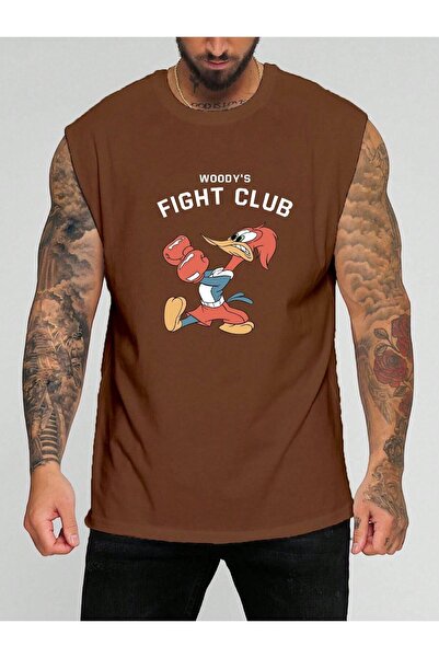 DM DOLCE MORE TRICO FĂRĂ MÂNECĂ IMPRIMAT FIGHT CLUB