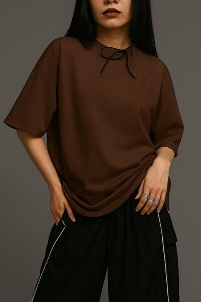 BENROMA 1 tricou este un cadou pentru achiziții de 6 și mai sus în coș - Tricou simplu oversize